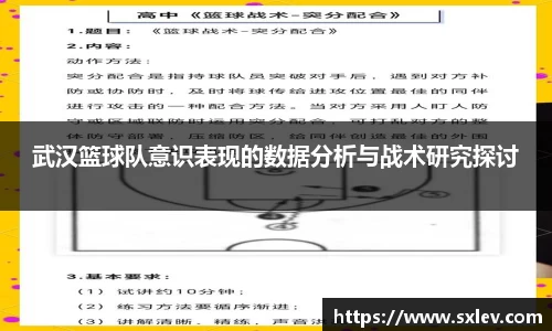 武汉篮球队意识表现的数据分析与战术研究探讨
